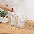 Ice Embossed Plastic Storage Baskets